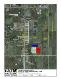 Traffic Study, Wal-Mart Supercenter, US 421 at CR 400 North, Michigan City, La Porte County, Indiana